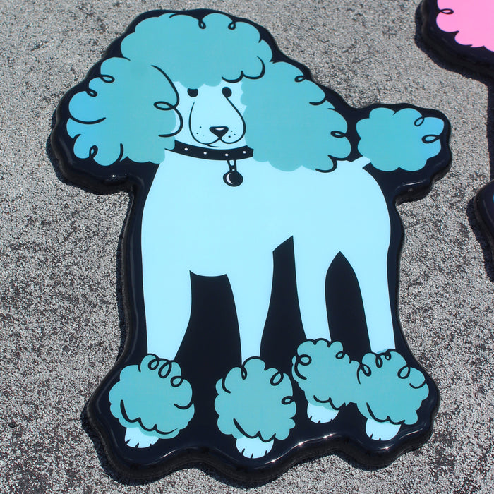 Blue Poodle | Wall Art