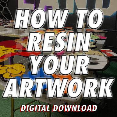 How to Resin your Artwork | Digital Download