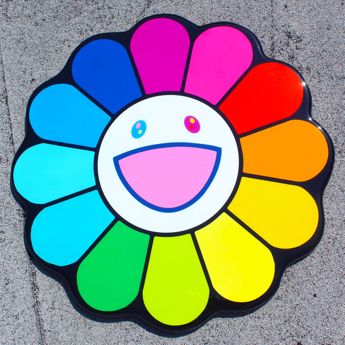Light Rainbow Flower | Wall Art