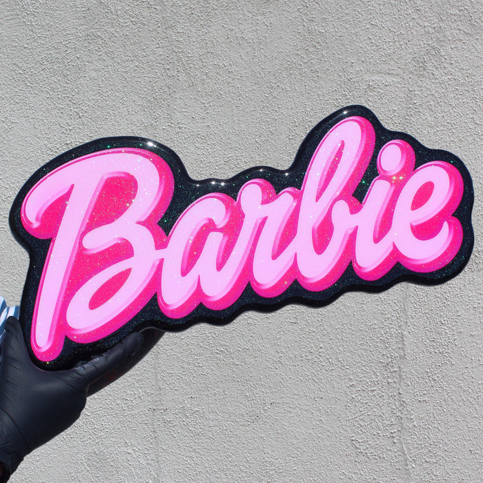 Glitter Barbie | Wall Art