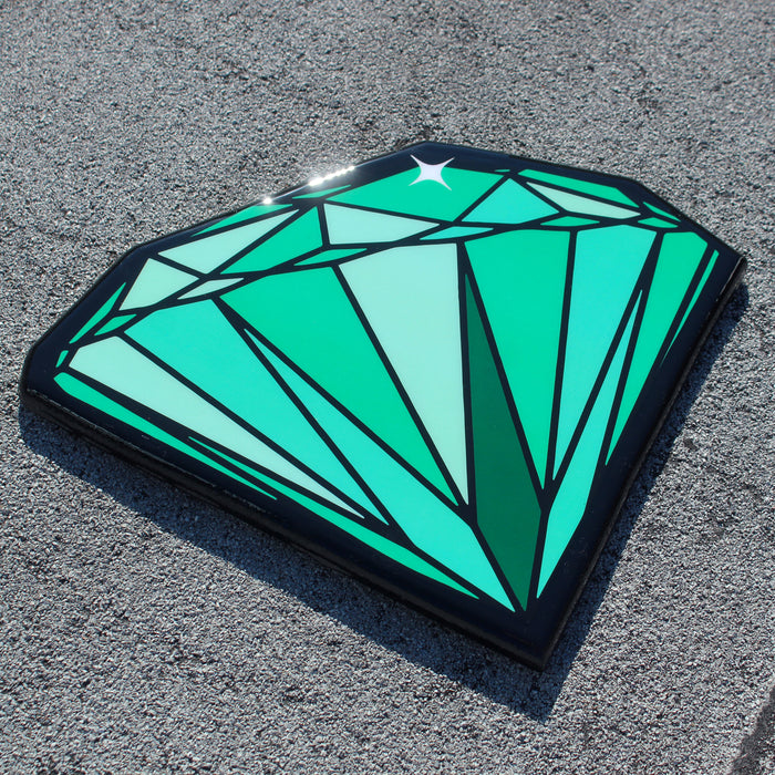 Green Diamond | Wall Art