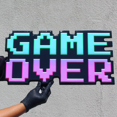 Pixel Game Over | Wall Art