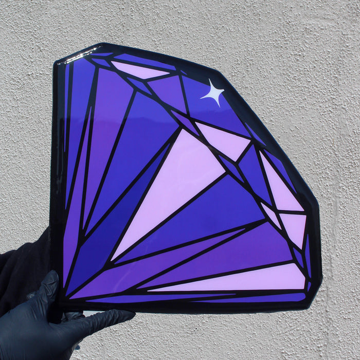 Purple Diamond | Wall Art